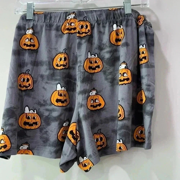 Munki Munki Peanuts Halloween Shorts Pajama Set - Picture 5 of 7